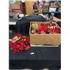 Image 1 : Box Lot Of Christmas Tree Décor & More