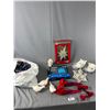 Image 1 : Lot Of Christmas Tree Décor- Birds, Lights & Tree Topper Light