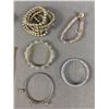 Image 2 : Group Lot Of 5 Bangles And 1 Bracelet & Lot Of Necklaces