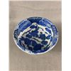 Image 8 : Vintage Glazed Chinese Porcelain Bowl w/ Ornate Koi & Lot Of Vintage Japanese Wooden Bowls, Coasters