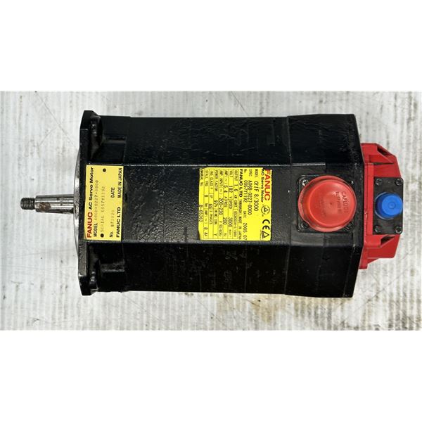 Fanuc #A06B-0227-B000 Ac Servo Motor w/#A860-2000-T301 Pulsecoder