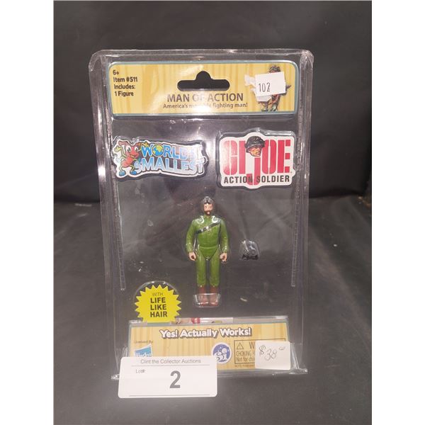 World's smallest GI Joe action figure