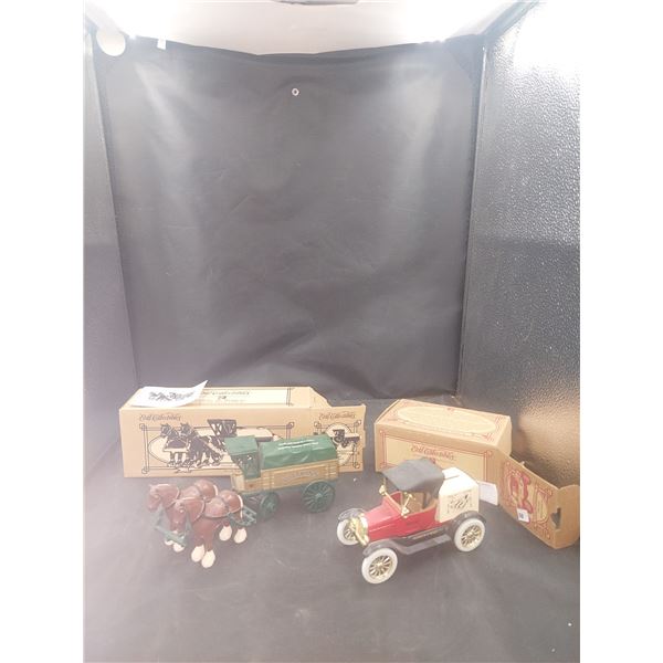 Pair of NIB Ertl die cast collectibles