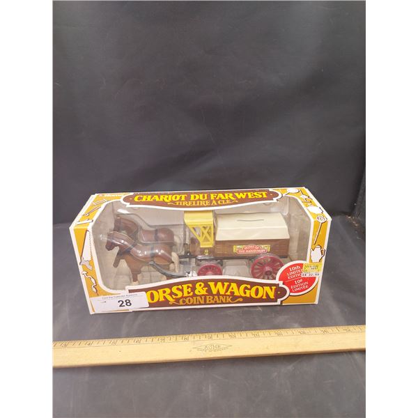 2 NIB models, die cast Overwaitea truck Home Hardware horse & wagon