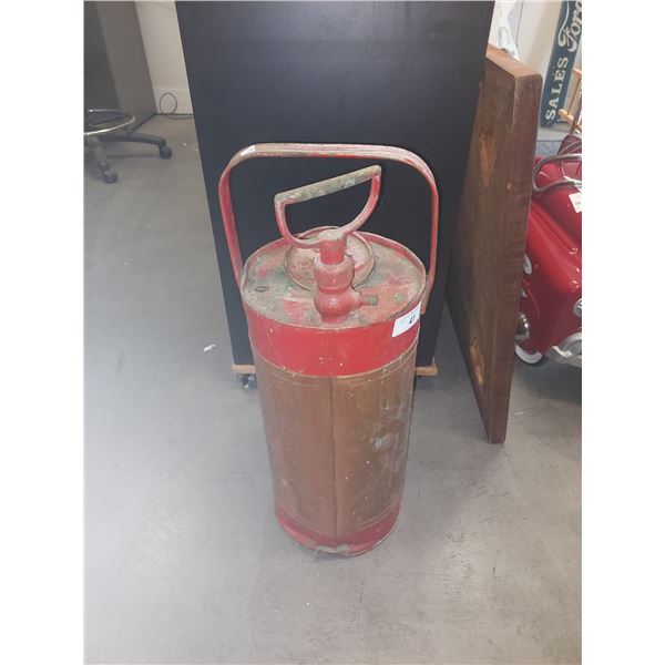 Antique fire extinguisher