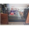 Image 1 : Glass showcase on wheels, 48"x42"x18"