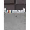 Image 1 : Beautiful Custom Canoe Sign, Hudson Bay Co