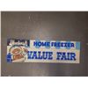Image 2 : 2 Vintage Wood Words Card Board Signs,28'x22' 21'x7'