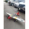Image 1 : Extremley Rare WW2 Mustang Fighter, wing span 6ft length 5ft very detailed