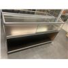 Image 1 : Glass shelf 16"x14" 65" Tall. 3 shelf