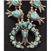 Image 5 : NAVAJO INDIAN SQUASH BLOSSOM NECKLACE