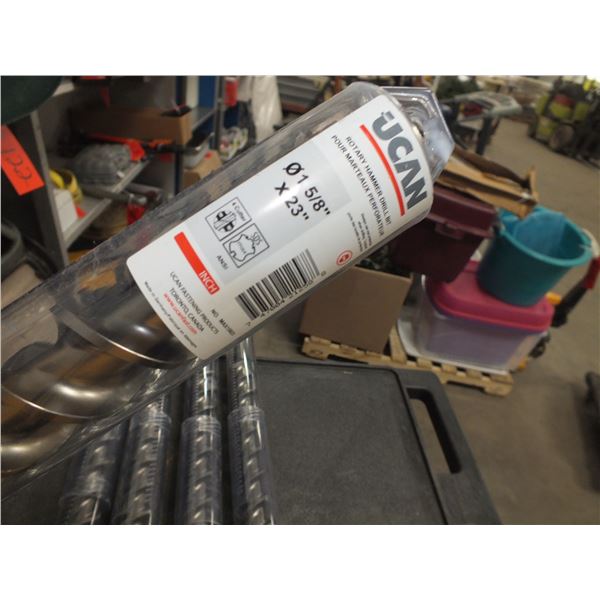 5 Ucan Hammer Drill Bits
