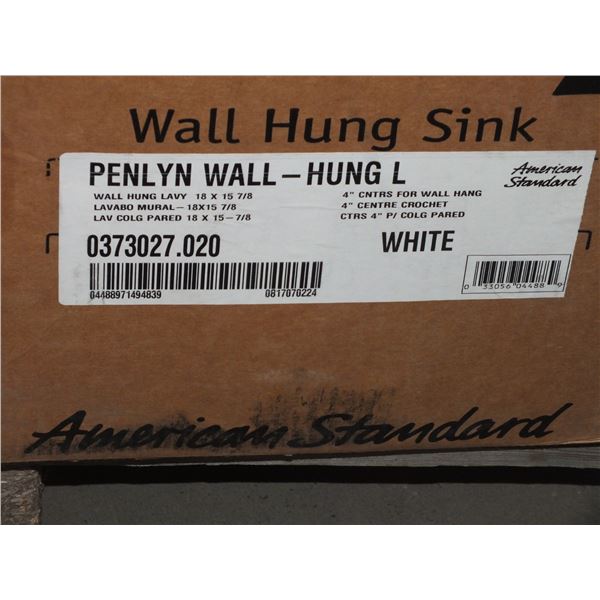 Wall Hung Porcelain Sink