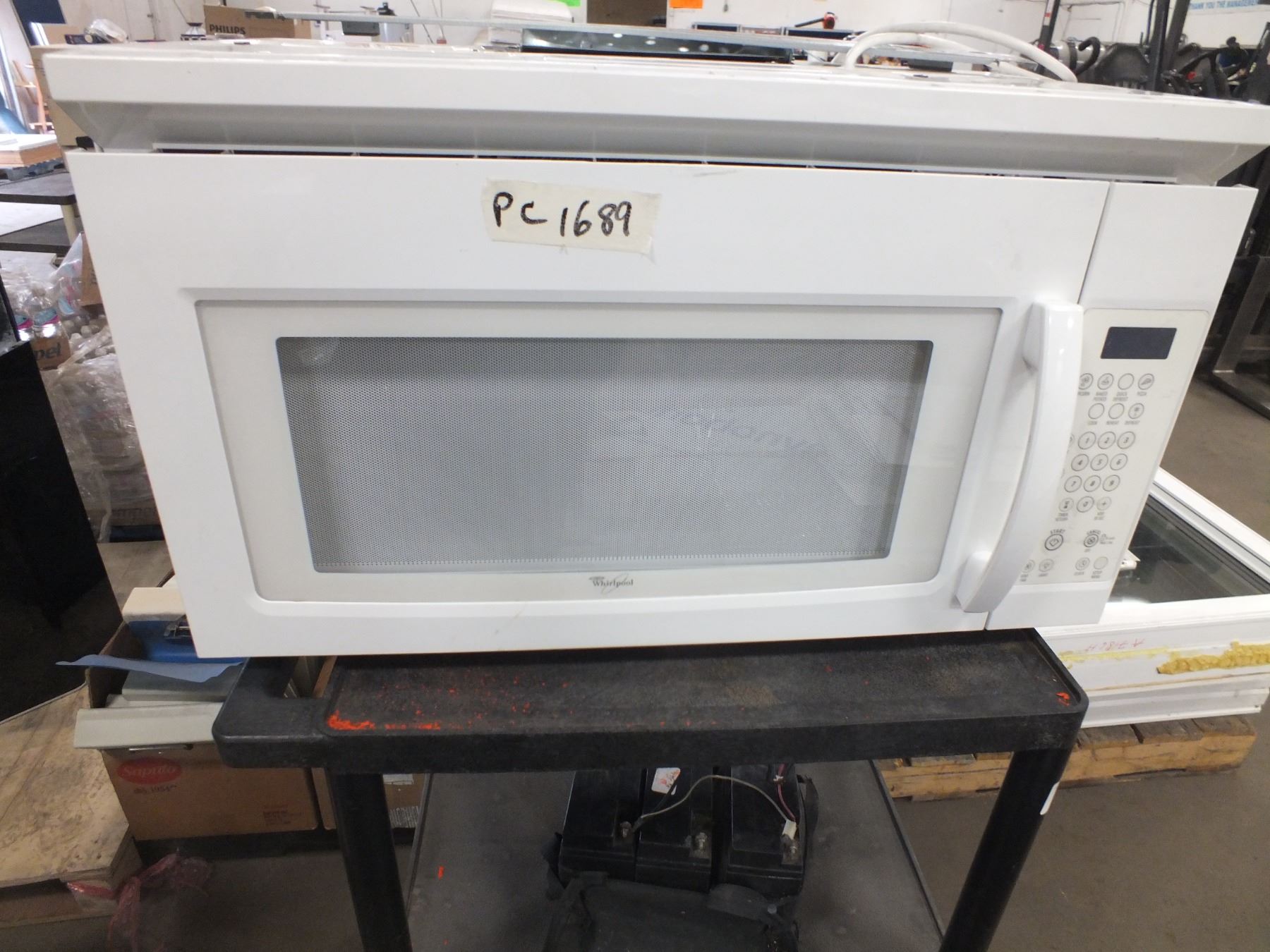 Whirlpool Under The Microwave