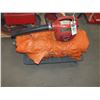 Image 1 : Large Tarp & Homelite Gas Powered Leaf Blower