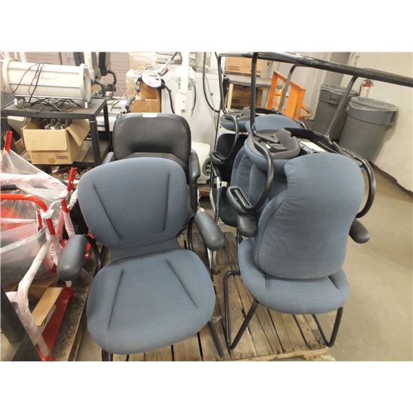 6 Office Chairs