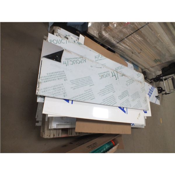 2 Pallets Of Assorted Sign Board