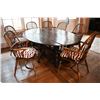 Image 1 : Antique Dining Table and Chairs Set