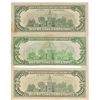 Image 2 : Three $100 Bills 1928 Redeemable For Gold