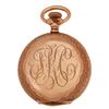 Image 1 : Engraved Elgin Gold Plated Pocket Watch