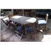 Image 2 : Patio Dining Table & (10) Chairs