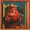 Image 1 : Laurence Herndon Colts'a Blazing" Oil On Canvas