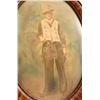 Image 2 : Antique Bubble Frame Cowboy Photo