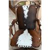 Image 2 : Moose Antler & Hide Office Rolling Chair