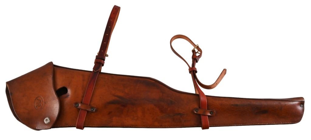 King Ranch Leather Rifle Scabbard