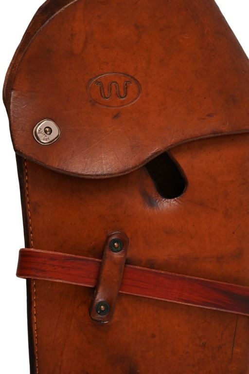King Ranch Leather Rifle Scabbard