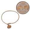 Image 1 : King Ranch 14K Gold Diamond Bracelet & Medallion