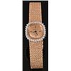 Image 1 : Ladies 14K Gold Geneve Watch with Diamond Bezel