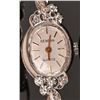 Image 2 : Ladies 14K White Gold Diamond Geneva Watch