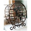 Image 1 : Decorative Iron Wine Rack