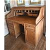 Image 2 : Oak Roll-Top Desk