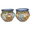 Image 1 : Pair of Round Decorative Planters