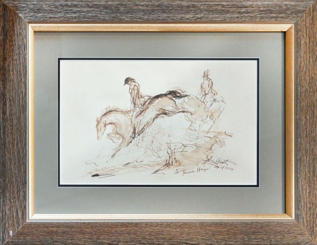 John Groth Original Watercolor