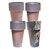 Image 1 : Four (4) TallCopper Planters