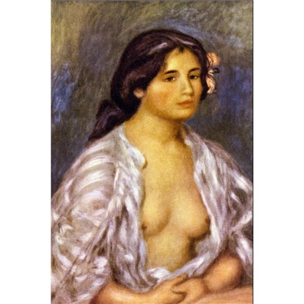 Renoir - Gabrielle In An Open Blouse