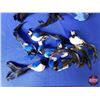 Image 3 : NEW STOCK: "Blue Bird Theme" Christmas Decorations (14)  (SEE PICS!) (This LOT is NEW STOCK ~ STORE 