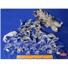 Image 1 : NEW STOCK: Christmas Ornaments ~ Bird Theme (Variety Silver / Clear) (24) (SEE PICS!) (This LOT is N
