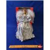 Image 2 : NEW STOCK: Christmas Tree Angel (Silver/White) (NIB) (Plugs In) (Box Measures: 14-1/2"H x 9"W x 6"D)