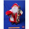 Image 1 : NEW STOCK: Santa Figure (Red & White) (26"H) (SEE PICS!) (This LOT is NEW STOCK ~ STORE DISPERSAL)