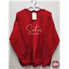 Image 1 : NEW STOCK: Blonde Ambition Sweatshirt "Santa's FAVOURITE" (Size: L) (Red) (See Tag in Photos) (SEE P