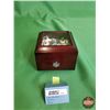 Image 1 : Guest Consignor : Christmas Wind-up Music Box (3-1/2"H x 4"W x 4"D) (SEE PICS!)