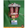 Image 1 : Guest Consignor : "Santa's Christmas Shoppe" Christmas Village (with Light) (6"H) (SEE PICS!)