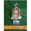 Image 1 : Guest Consignor : "School House" Christmas Village (with Light) (6"H) (SEE PICS!)