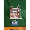 Image 2 : Guest Consignor : "School House" Christmas Village (with Light) (6"H) (SEE PICS!)