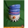 Image 8 : Guest Consignor : Snowman Cookie Jars Set (Tallest 7-1/2"H) (SEE PICS!)