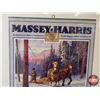 Image 2 : Massey-Harris Advertising Calendar 1934 (Framed) (Frame Measures: 29"H x 21"W) (SEE PICS!)